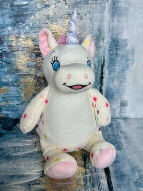 Birthday Confetti Unicorn Gift Plush Toy